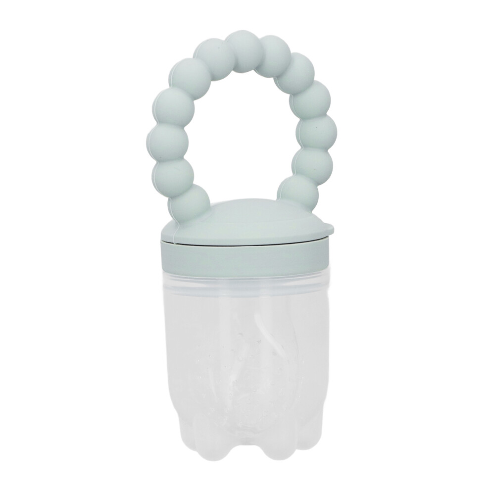Food Feeder Pacifier Baby Silicone Fruit Feeder 101X55x33mm Green