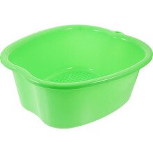 Foot Spa Basin with Massage Texture Footbed, Durable Plastic Foot Soak Tub for Home and Travel
