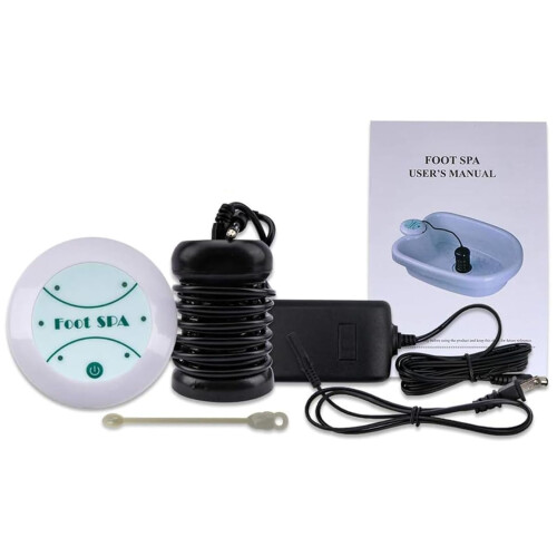 Ionic Foot Bath Detox Spa with Professional Array, OneButton Start and 30Min Auto Session for Home
