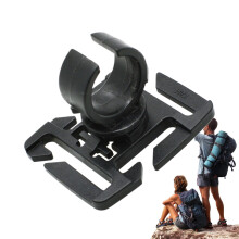 Hydration Pack Tube Clips 360 Rotatable Clamp with DRing Quick Release for Outdoor Sports