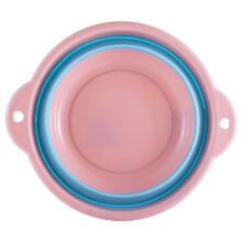 Collapsible Foot Soak Tub Foldable SpaceSaving Basin for Home Spa Pedicure Relaxation Pink