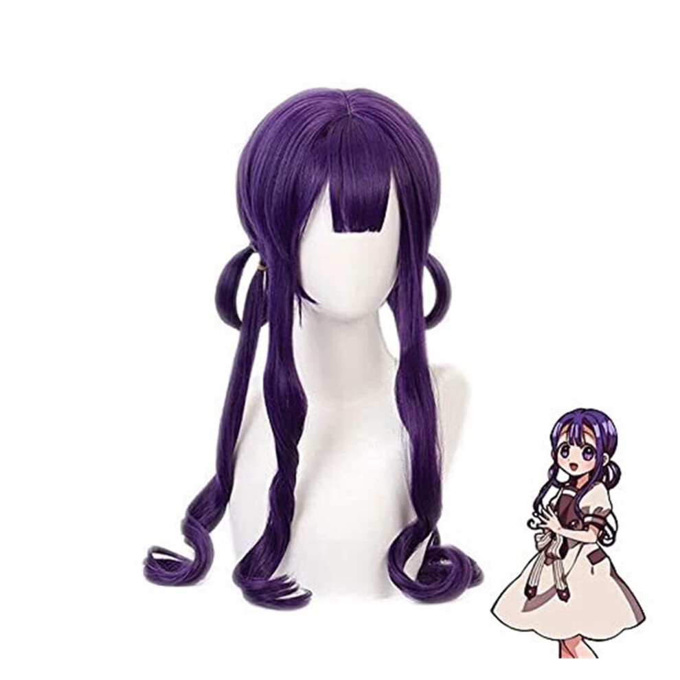 Unisex Synthetic Cosplay Wig Heat Resistant Long Straight Natural Look For Anime Cosplay Party With Cap