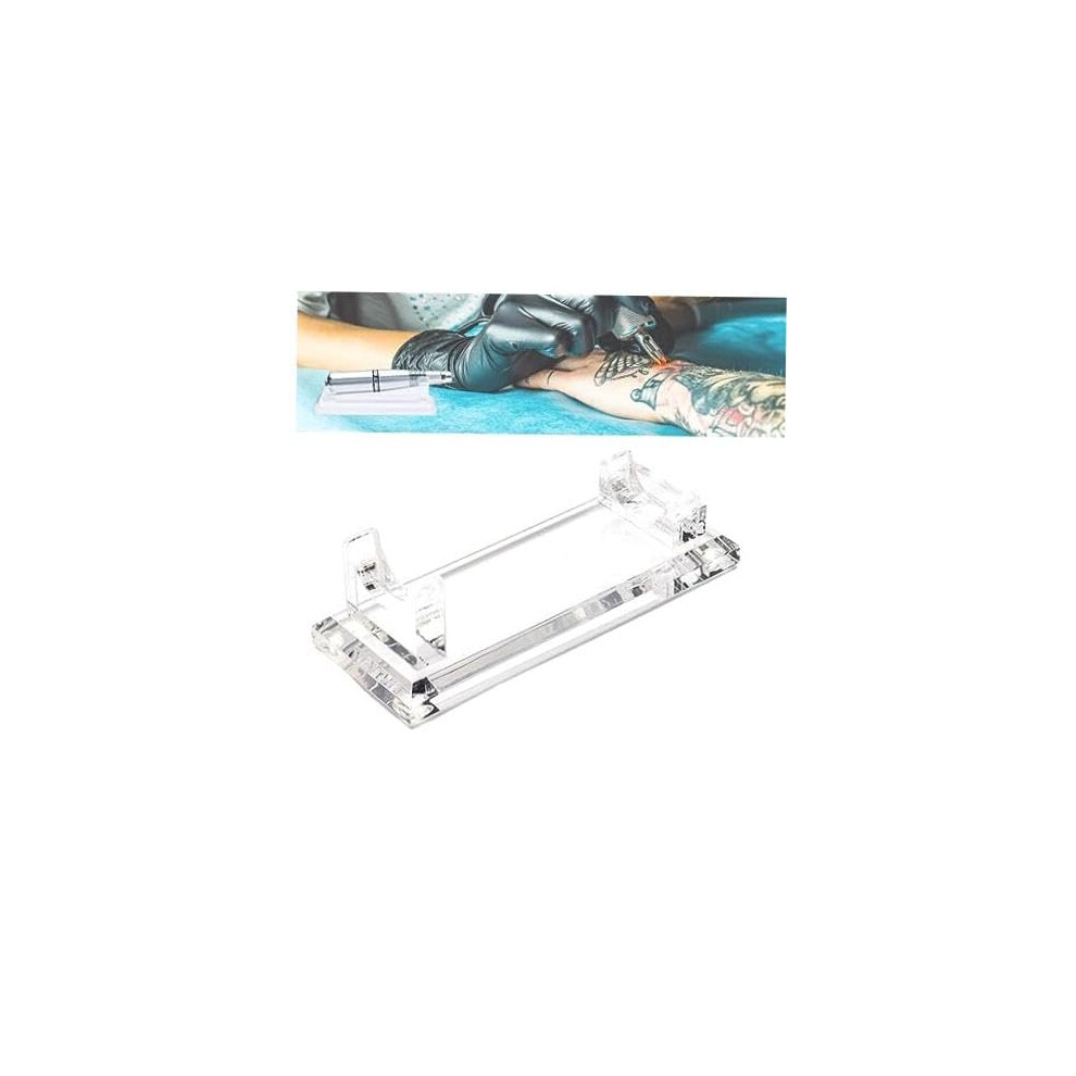 Transparent Tattoo Machine Holder Organizer with MultiSlot Storage for Professional Tattoo Pen Display