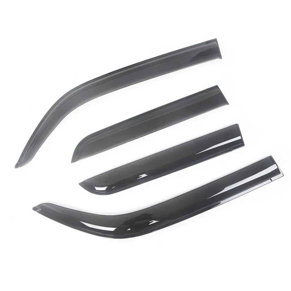 Window Visor Rain Guard Wind Deflectors For T270 Sedan 20092019 Black 9044945056693