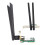 Κάρτα δικτύου Mini PCIe WiFi6E, ασύρματος προσαρμογέας υψηλής ταχύτητας με Bluetooth5.3, διπλή 5