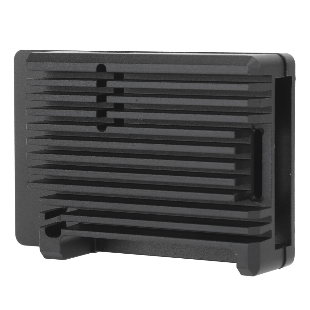 Aluminum Alloy 2ÂLayer Heatsink Case For Raspberry Pi 4B, Black 8701382895414