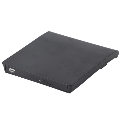 Λεπτή εξωτερική μονάδα εγγραφής USB CD DVD για φορητό υπολογιστή, διπλή διεπαφή τύπου 1