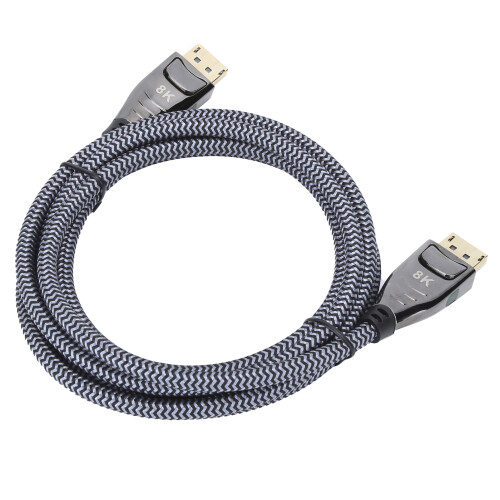 Καλώδιο Displayport 8K με πιστοποίηση Vesa, πλεγμένο από κορυφαίας ποιότητας για 2