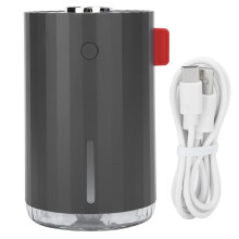 Compacte luchtbevochtiger voor thuis, automatische waterzuivering en stille werking, ideaal voor slaapkamer, op reis, babykamer, ruimtebesparend,