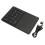 Mini Number Pad With Touchpad, High Sensitivity Touchpad 22 Key Wireless Numeric Keypad Dual Mode Bluetooth 2.4G Portable Size For Laptops Tablets 2