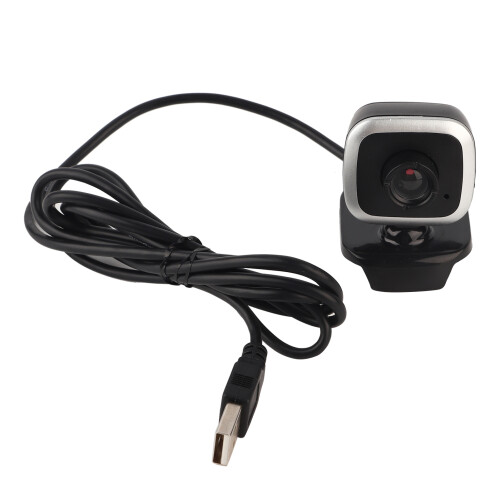 Κάμερα web HD Plug and Play με ενσωματωμένο μικρόφωνο, περιστρεφόμενη για ζωντανές