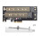 Προσαρμογέας PCIe3.0/4.0M.2, μετατροπέας NVMe SSD με βελτιωμένη ψύκτρα για ανώτερη ψύξη 1