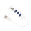 Διαχωριστής USB Plug and Play Υψηλής ταχύτητας μετάδοση Φορητός σχεδιασμός Συμβατότητα 7
