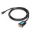Adaptador USB para RS232 com conector serial DB9 macho, chipset PL2303, cabo conversor serial sem necessidade de alimentação externa, interface 4