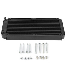 Radiatore di raffreddamento per sistemi informatici, durevole per molti anni Scambiatore di calore in alluminio con filettatura G1/4 per