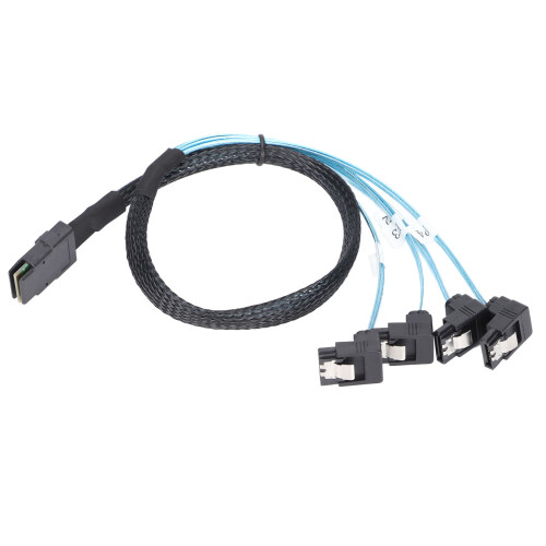 Καλώδιο Sas, μίνι σύνδεσμος Sas36Pin για ελεγκτή With4X Sata που συνδέεται με μητρική