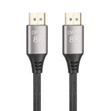 High Speed DisplayPort Cable 1.4 Supports 8K Transmission Dynamic HDR, VESA Certified Universal Compatibility, Gold-Plated Connectors Durable Design W