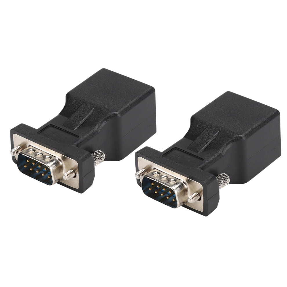 Cost Effective Db9 To Rj45 Adapter, Serial Port Network Function For Stable Reliable Performance In Small Size, Thick Alloy Material Ensures Durabilit 9176269519322