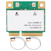 Placă de rețea wireless pentru laptop, placă de rețea internă Tri Band cu modul wireless WiFi6E, placă WiFi 802.11AC, adaptor wireless DualBand