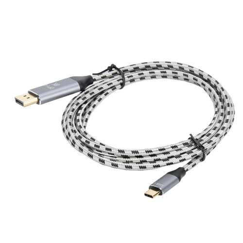 Εκτεταμένη υποστήριξη οθόνης Καλώδιο DisplayPort Τριπλή θωράκιση Συμβατό με