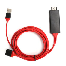 iPhone HDMI Adapter Lightning Connector With 1080P HD Support Direct Connection To TV Monitor Or Projector No Delay Plug And Play Easy Setup