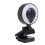 Webcam ροής Ανάλυση Full HD με δακτύλιο ελέγχου αφής Ενσωματωμένο μικρόφωνο με φωτισμό 3