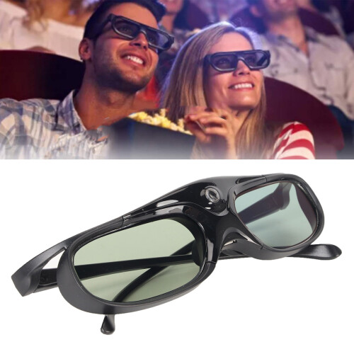 Ελαφριά και άνετα γυαλιά 3D Τεχνολογία ενεργού κλείστρου χωρίς εικόνες Ghosting 1
