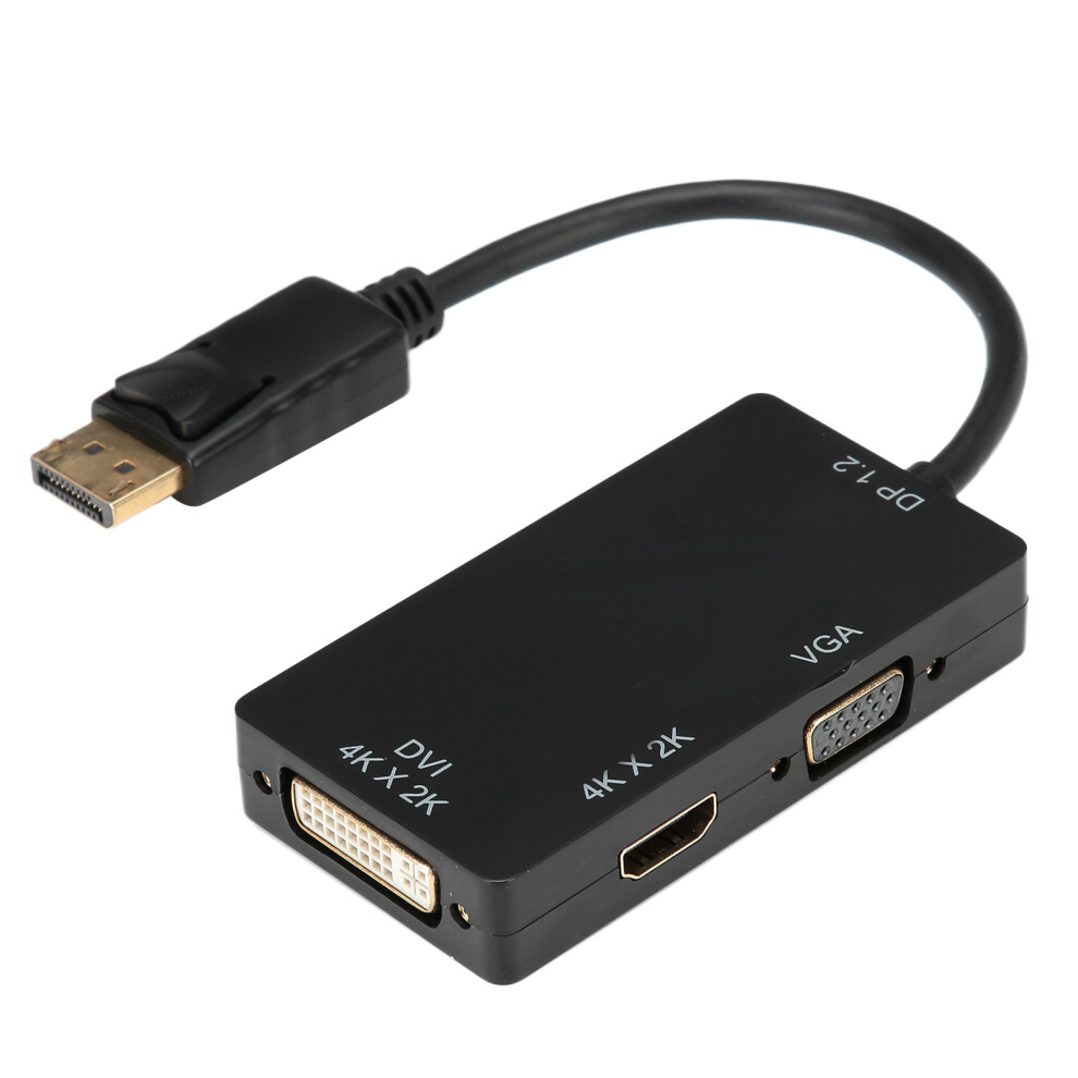 Multi-Function Adapter, Innovative Displayport To Hdmi, Dvi, Vga Conversion For High Definition Video & Audio Streaming, Ideal For Home Office & Enter 9176269520069