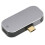 Προσαρμογέας USB C Hub 3 σε 1 Plug and Play Θερμική ψύκτρα χαλκού Ψύξη θερμότητας Υψηλής 6