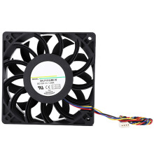 Leiser PC-Lüfter, leiser, PWM-gesteuerter Hochleistungs-Lüfter mit bürstenlosem Motor, hochprofiligen Lüfterblättern und Kugellagern für