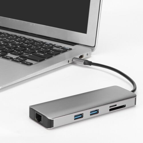 Φορητός διανομέας USB-C για συνδεσιμότητα πολλαπλών συσκευών, μεταφορά δεδομένων 2