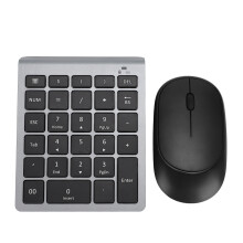 Tastierino numerico innovativo, tastierino numerico wireless per laptop e desktop, tastierino anti-interferenza con segnale stabile a 2,4 GHz per