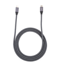 USB-C naar USB-C kabel E Marker5A 20 Gbps Thunderbolt-compatibiliteit 8K video-uitgang Nylon gevlochten kabel Snel opladen 100 W snelle