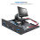 USB3.0HUB Plug and Play, μπροστινό πάνελ 3,5 ιντσών με δυνατότητα επέκτασης USB3.1 με διασύνδεση 6