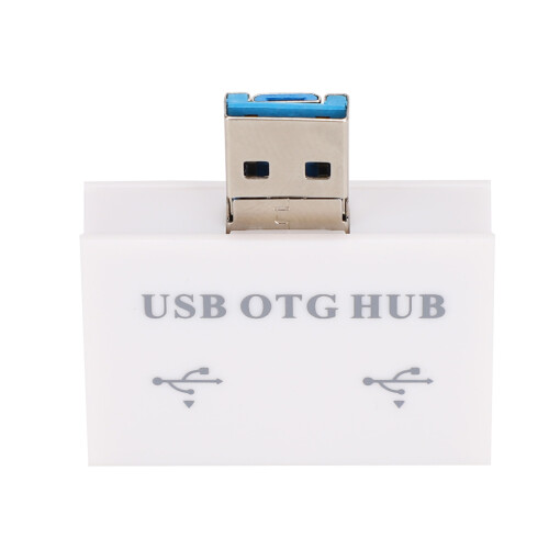 Διπλοί διανομείς USB, Plug and Play USB Splitter2Port, υλικά υψηλής ποιότητας, μικρό και φορητό 1