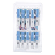 Design inovator încorporat, conector rapid ergonomic cu fibră optică, rezistent la umiditate, 10 bucăți, performanță stabilă, tip SC/UPC