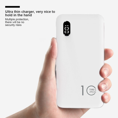 Εξαιρετικά λεπτό καλώδιο φόρτισης Power Bank για γρήγορη φόρτιση, γρήγορη φόρτιση 4 σε 2