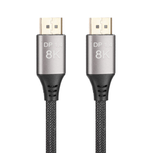 Καλώδιο DisplayPort υψηλής ταχύτητας 1.4, υποστηρίζει μετάδοση 8K, δυναμικό HDR,