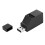 Διανομέας USB Plug and Play, Φορητός Διαχωριστής 3 Θυρών για PC, Mac, Κινητές Συσκευές, Μαύρο, 3