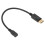 Μίνι DP σε DisplayPort1.2Adapter Cable4K Ultra HD EMI Θωράκιση Ρυθμιζόμενου Ύψους Ασφαλής Σύνδεση για 5