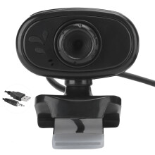 Cameră web pentru îmbunătățirea feței, Corecție automată a luminii pentru videoclipuri impecabile, Cameră web cu ecran lat și microfon