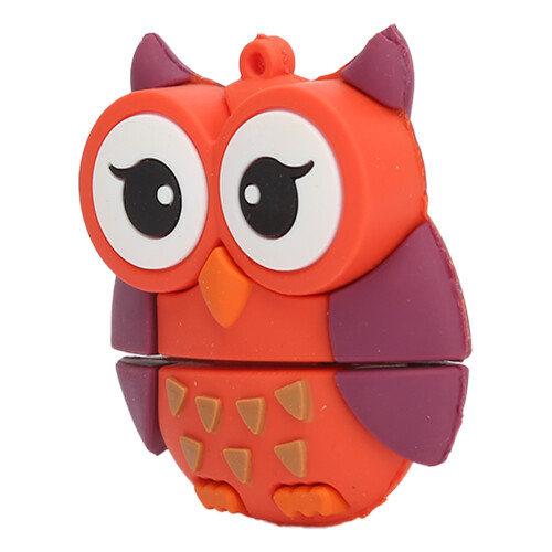 Χαριτωμένο σχέδιο με ζώα USB Flash Drive, μονάδα αντίχειρα Plug and Play Αδιάβροχη αποθήκευση 1