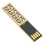 Μονάδα flash USB χωρίς καπάκι Memory Stick με περιστρεφόμενο σχεδιασμό για μπρελόκ, φορητή 3