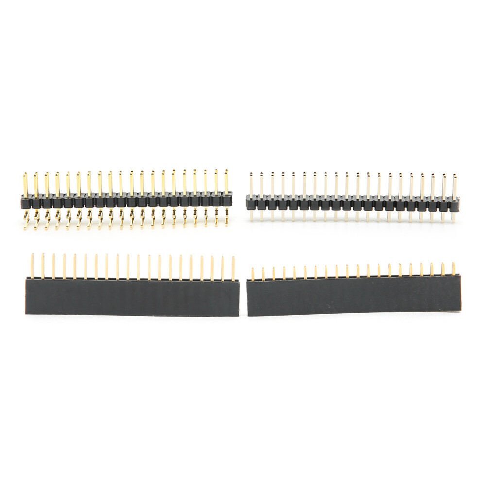 Gold Plated Brass Pin Header For Electronics Prototyping, Reliable Connection Compact Build Suitable For Pcb Boards And Breadboards Easy To Carry And 9773935684300