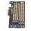 Προσαρμογέας PCIe3.0/4.0M.2, μετατροπέας NVMe SSD με βελτιωμένη ψύκτρα για ανώτερη ψύξη 6