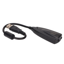 Compatible con Windows, Mac y Linux. Adaptador de sonido estéreo externo USB. Plug and Play. Indicadores LED. Sonido envolvente virtual 7.1.