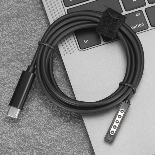 Καλώδιο επέκτασης ρεύματος 15V PD USB C αρσενικό σε καλώδιο φόρτισης Surface2RT με 2