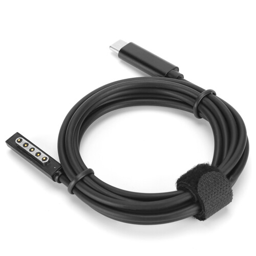 Καλώδιο επέκτασης ρεύματος 15V PD USB C αρσενικό σε καλώδιο φόρτισης Surface2RT με 1