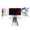 Ergonomic Air Mouse Remote, Motion System Backlight Design Strong Compatibility IR Learning Bluetooth Function for Android Windows Linux Mac OS 7