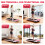 Tapis de Course C1 2-en-1 Inclinable 5% Walking Pad Rose 3